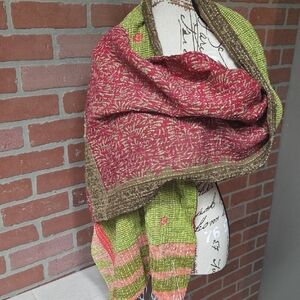Kantha Elegant Multicolor Scarf #101